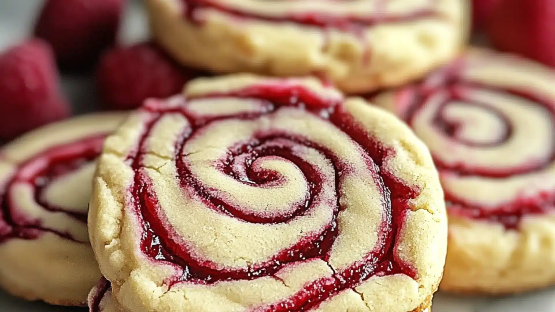 Delicious Raspberry Swirl Shortbread Cookies Recipe - Things Cook