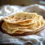 garlic flatbreads recipe with instructions on how to bake them in the oven
