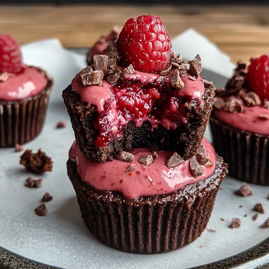 chocolate raspberry mousse cups are stacked on top of each other with text overlay that reads, marry me no bake raspberry chocolate mouse cups