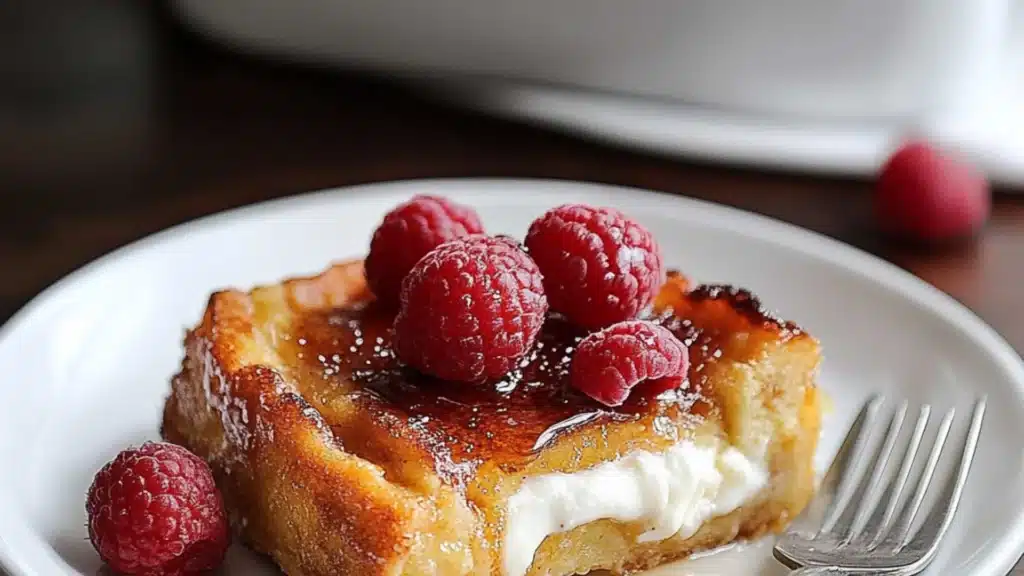 a stack of bananas sitting on top of a wooden cutting board covered in honey syrup