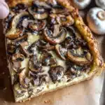 two pictures of different types of cheese tarts