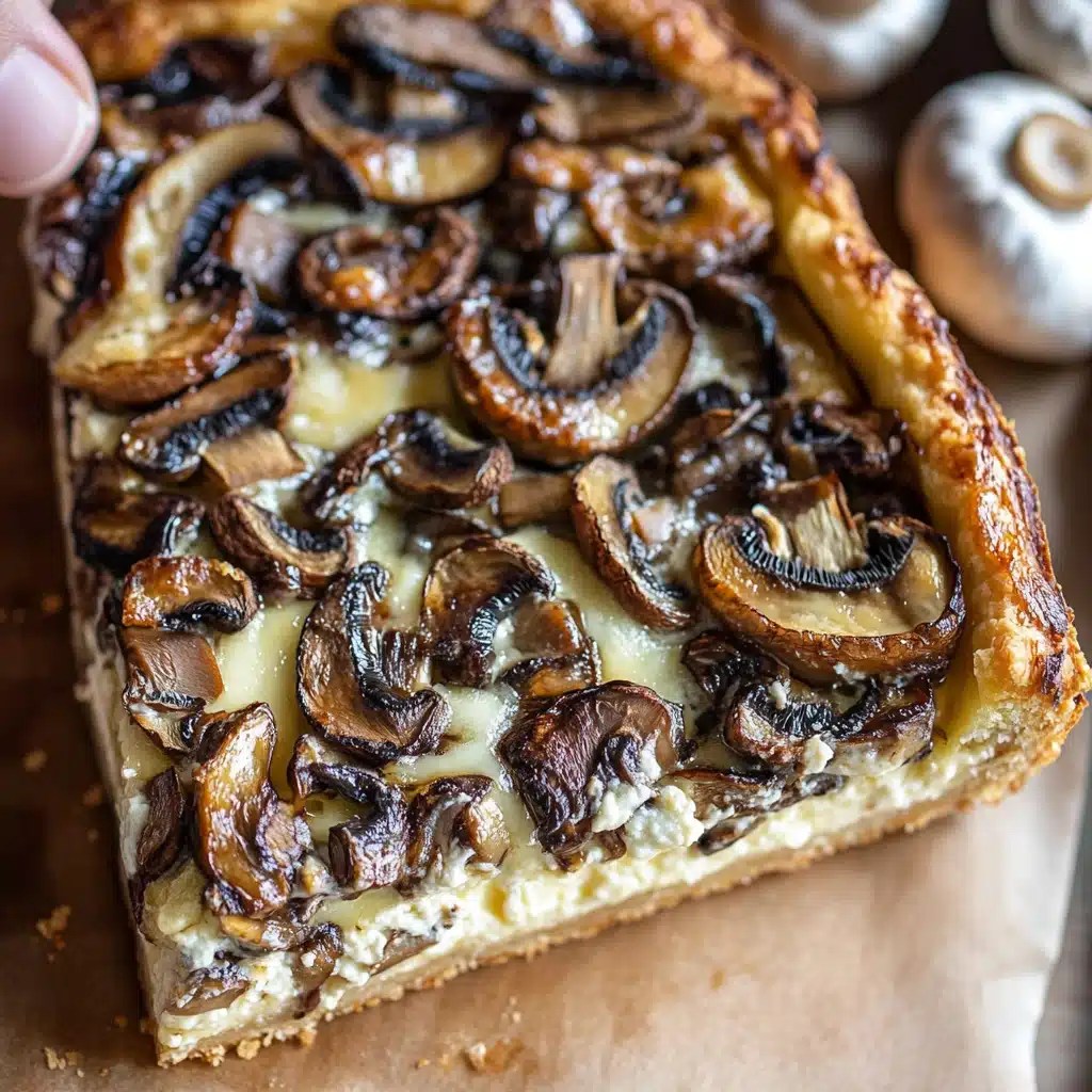 two pictures of different types of cheese tarts