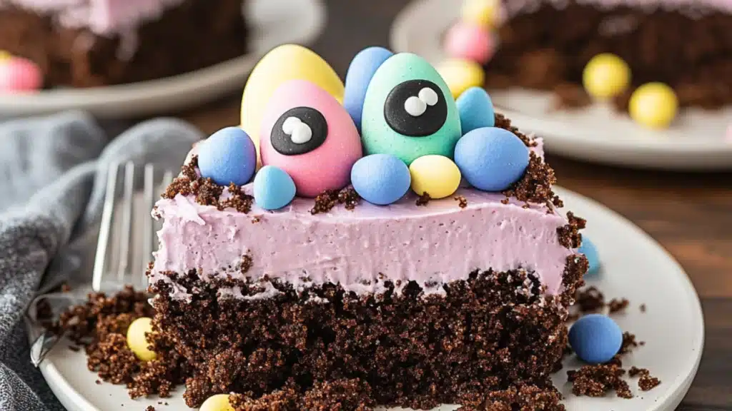 an ice cream sundae with oreo cookies and sprinkles