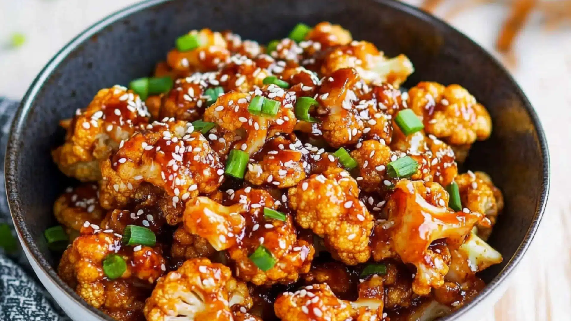 two bowls filled with chicken and rice next to chopsticks on a table top