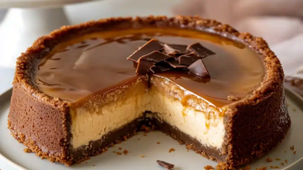 Chocolate Caramel Cheesecake