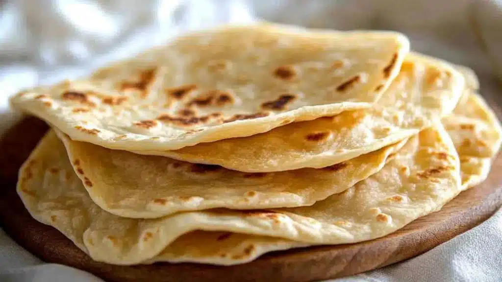 garlic flatbreads recipe with instructions on how to bake them in the oven