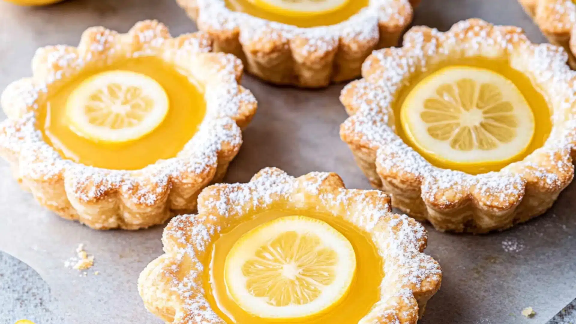 a person pouring yellow liquid onto some cookies