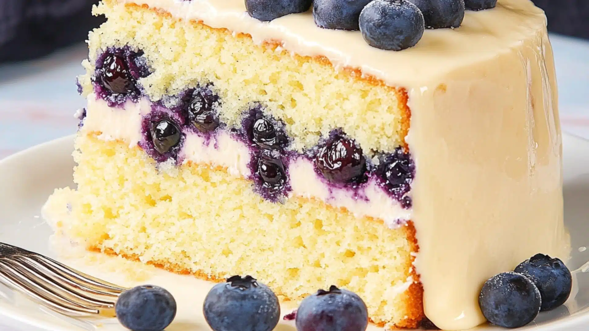 Don't miss out on this lemon dessert! Your Easter dessert ideas won't be complete without the BEST Lemon Blueberry Cake. Loaded with fruit and layered with lemon curd and mascarpone frosting, this lemon cake is an easy spring recipe you'll want to ma...