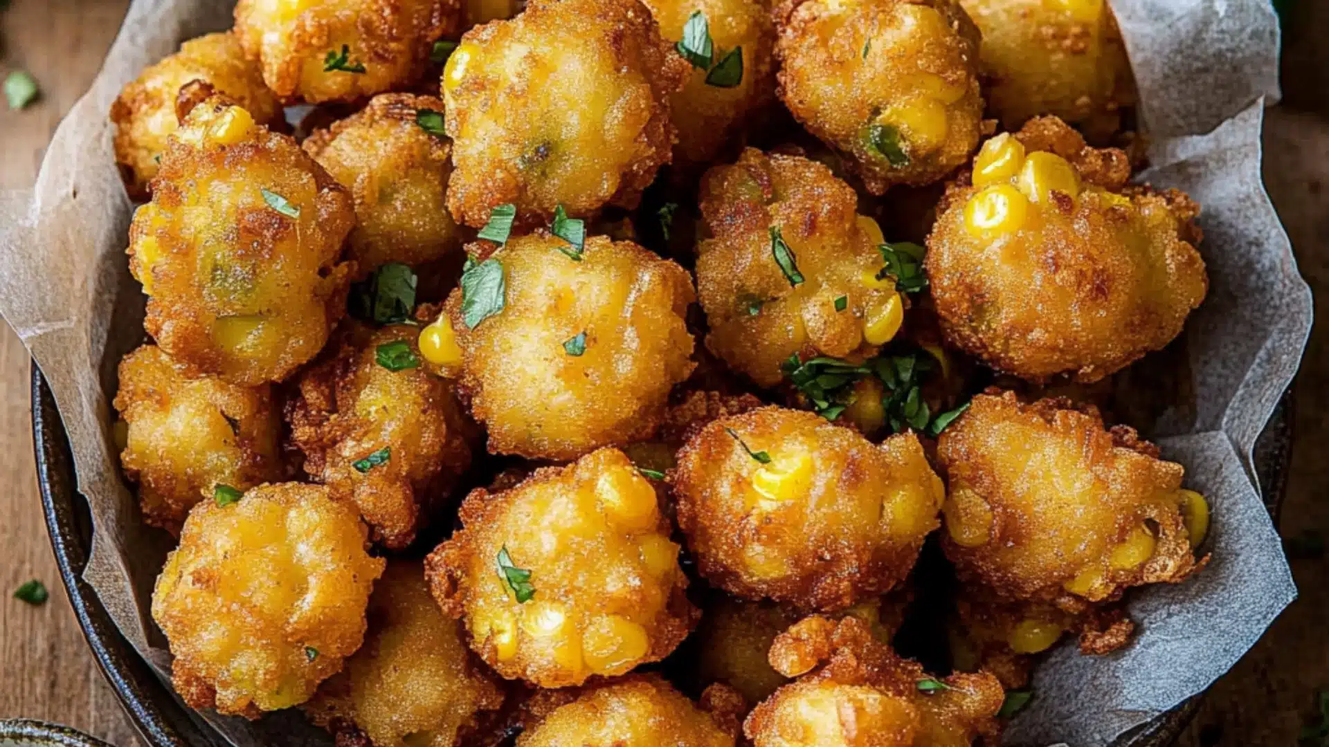 jalapeno corn nuggets in a paper bag
