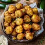 jalapeno corn nuggets in a paper bag