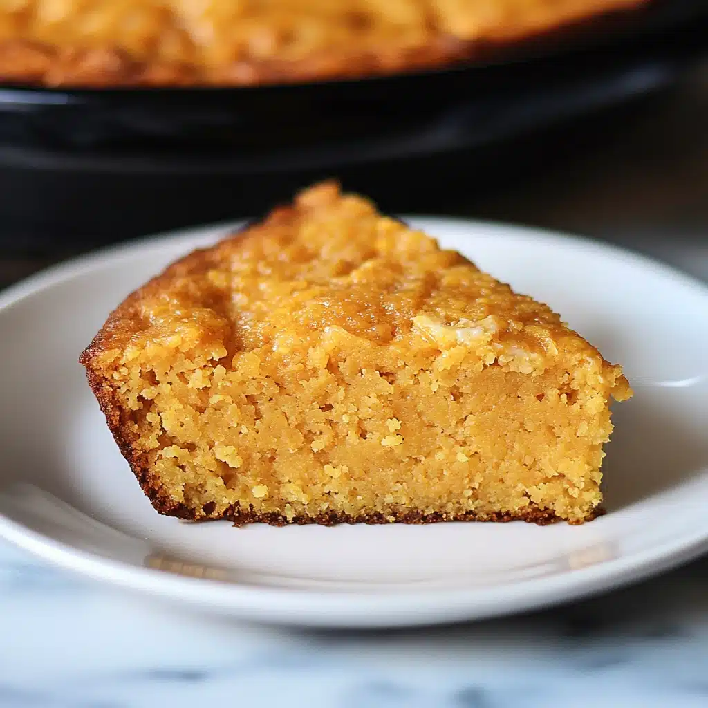 the best sweet potato cornbread recipe is made with just three ingredients and it's ready to be eaten