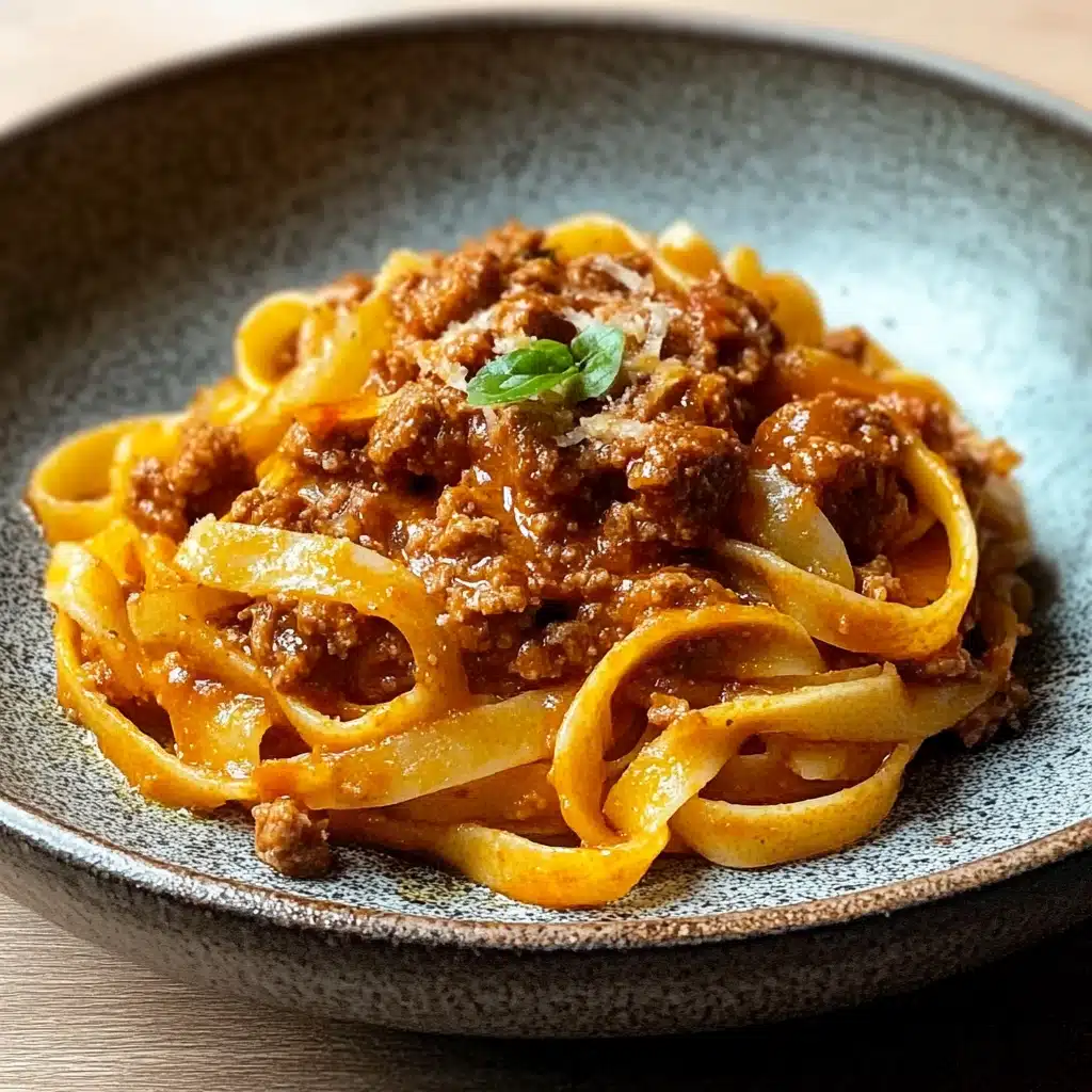 One-Pot Ragù alla Bolognese: A Simple & Cozy Italian Dinner