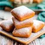 the perfect fluffy pastry recipe is made with vanilla french cremels and powdered sugar