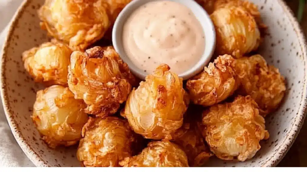 some fried food is on a plate with dipping sauces