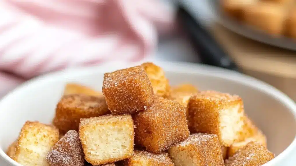 Image for Sweet Angel Cake Churro Bites Recipe