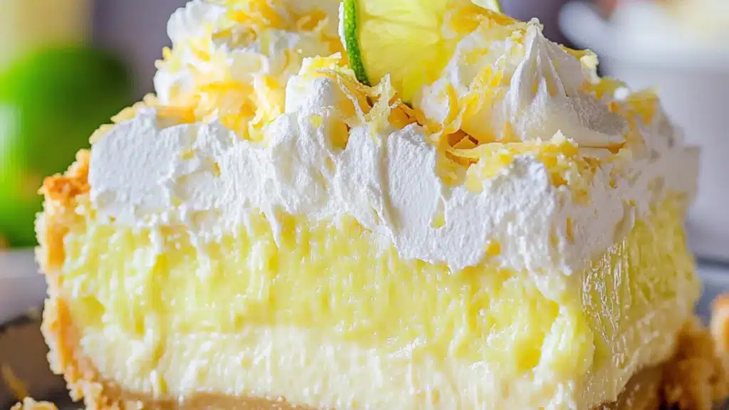 a dessert dish with cucumbers and whipped cream on top is sitting on a table