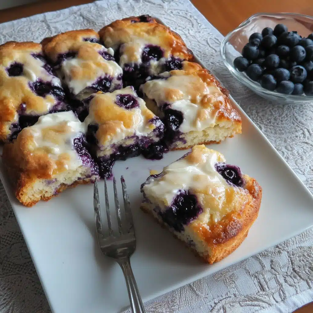 Blueberry Butter Swim Biscuits