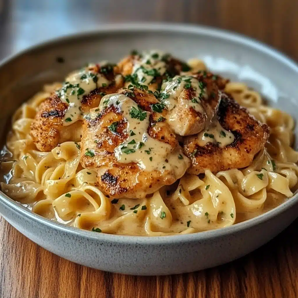 Chicken with Buttered Noodles
