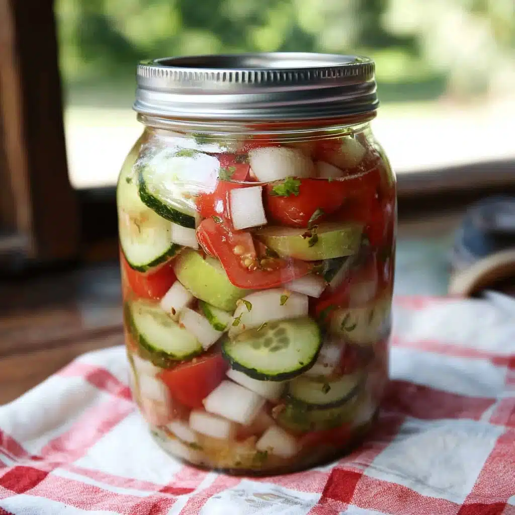 German Cucumber Tomato Salad