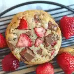 Healthy Strawberry Cookies