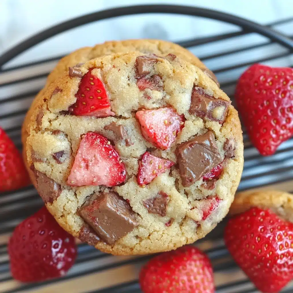 Healthy Strawberry Cookies