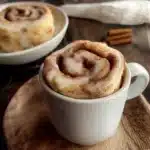 Cinnamon Roll In A Mug