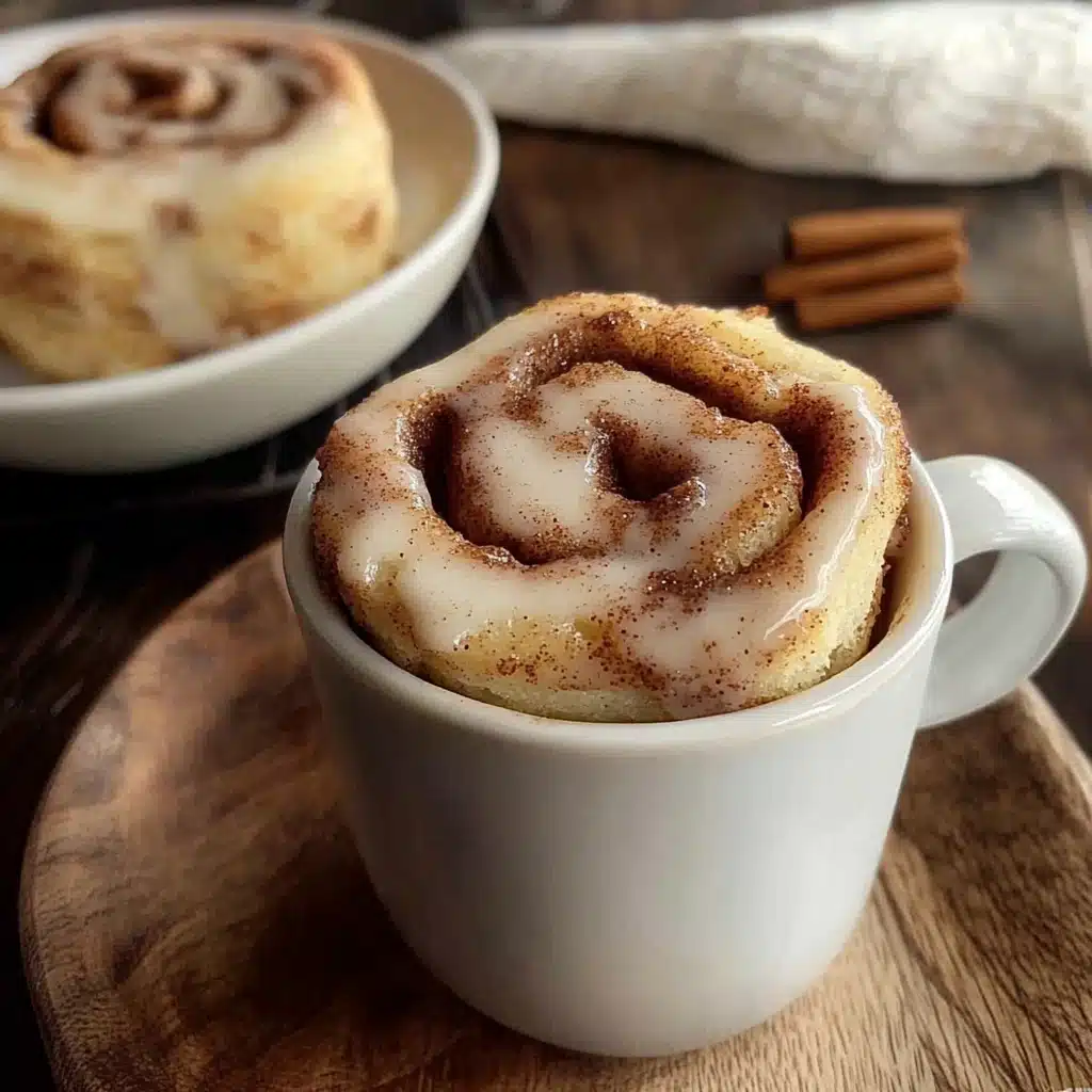 Cinnamon Roll In A Mug