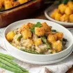 Green Bean Casserole with Tater Tots