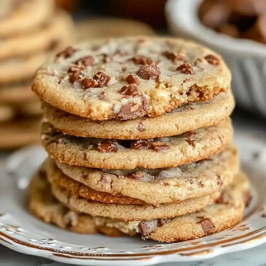 Toffee Butter Icebox Cookies