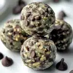 Mint Chocolate Chip Protein Balls