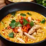 Coconut Chicken Noodle Soup