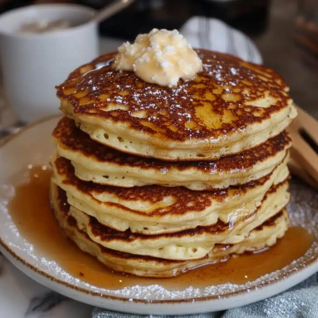 Flourless Cottage Cheese Pancakes