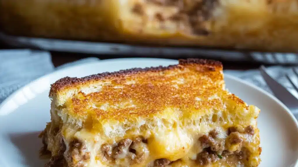 Grilled Cheese Breakfast Casserole