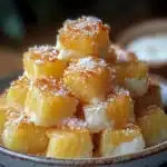 Malibu Soaked Pineapple Bites