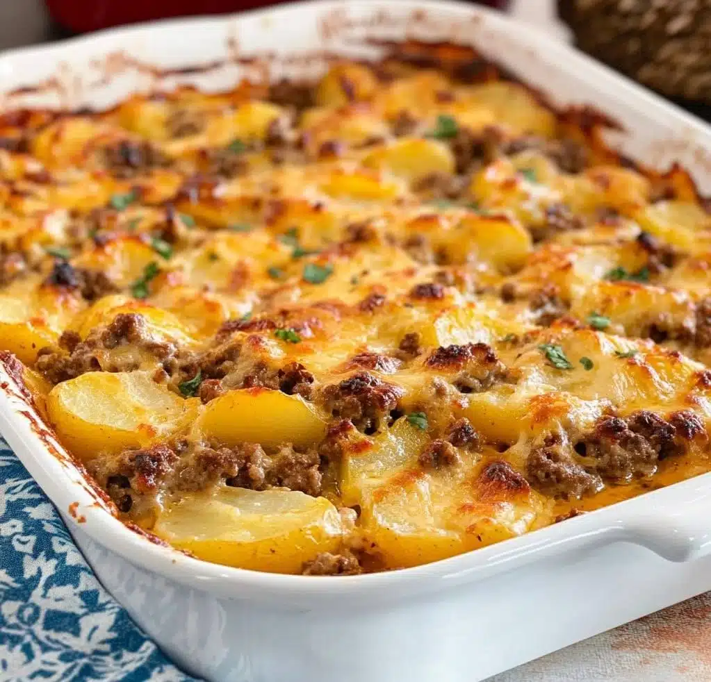 Hamburger and Potatoes