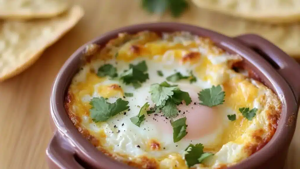 Enchilada Baked Eggs