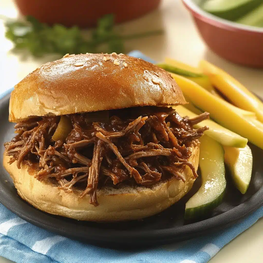 Pulled Beef Sandwiches