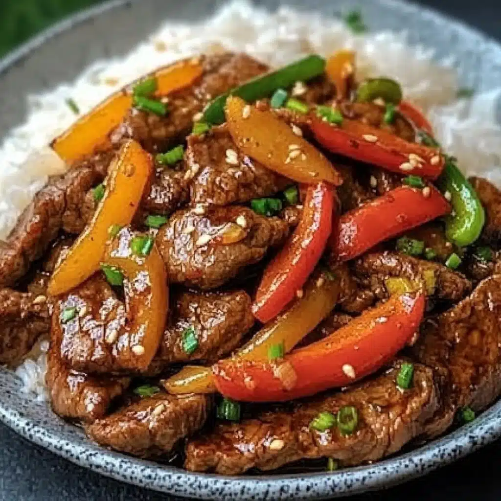 Pepper Steak With Onions