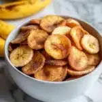 Cinnamon-Sugar Air Fryer Banana Chips