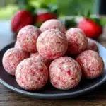 Strawberry Cheesecake Protein Balls