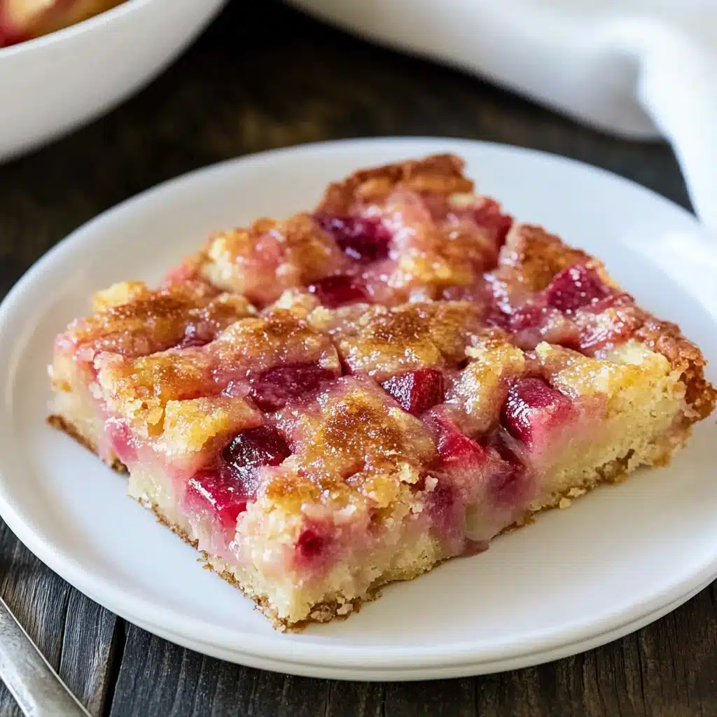 Rhubarb Kuchen