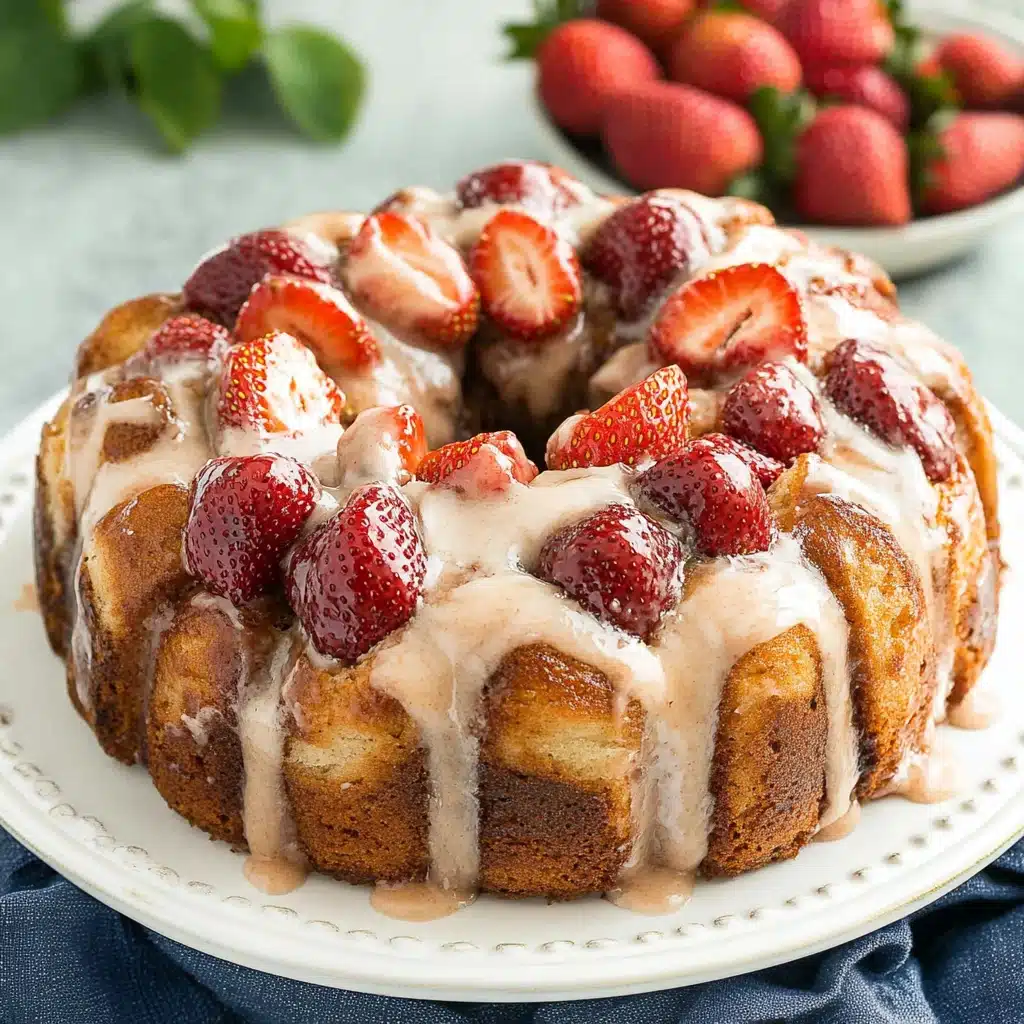 Strawberry Monkey Bread