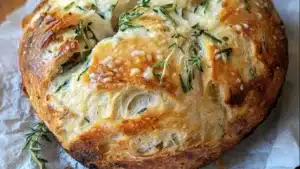 Garlic Herb Braided Bread