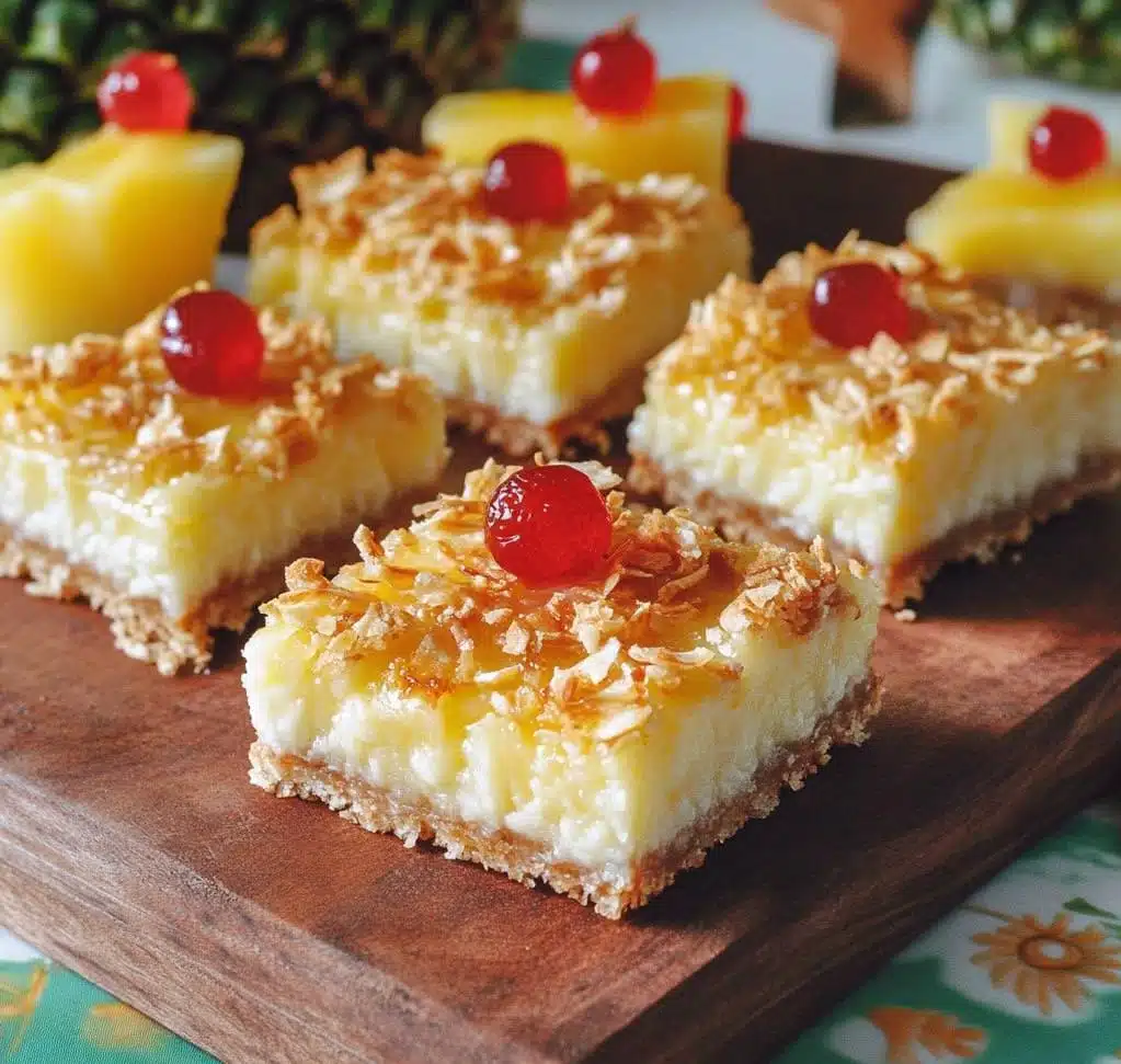 Pina Colada Magic Bars Recipe