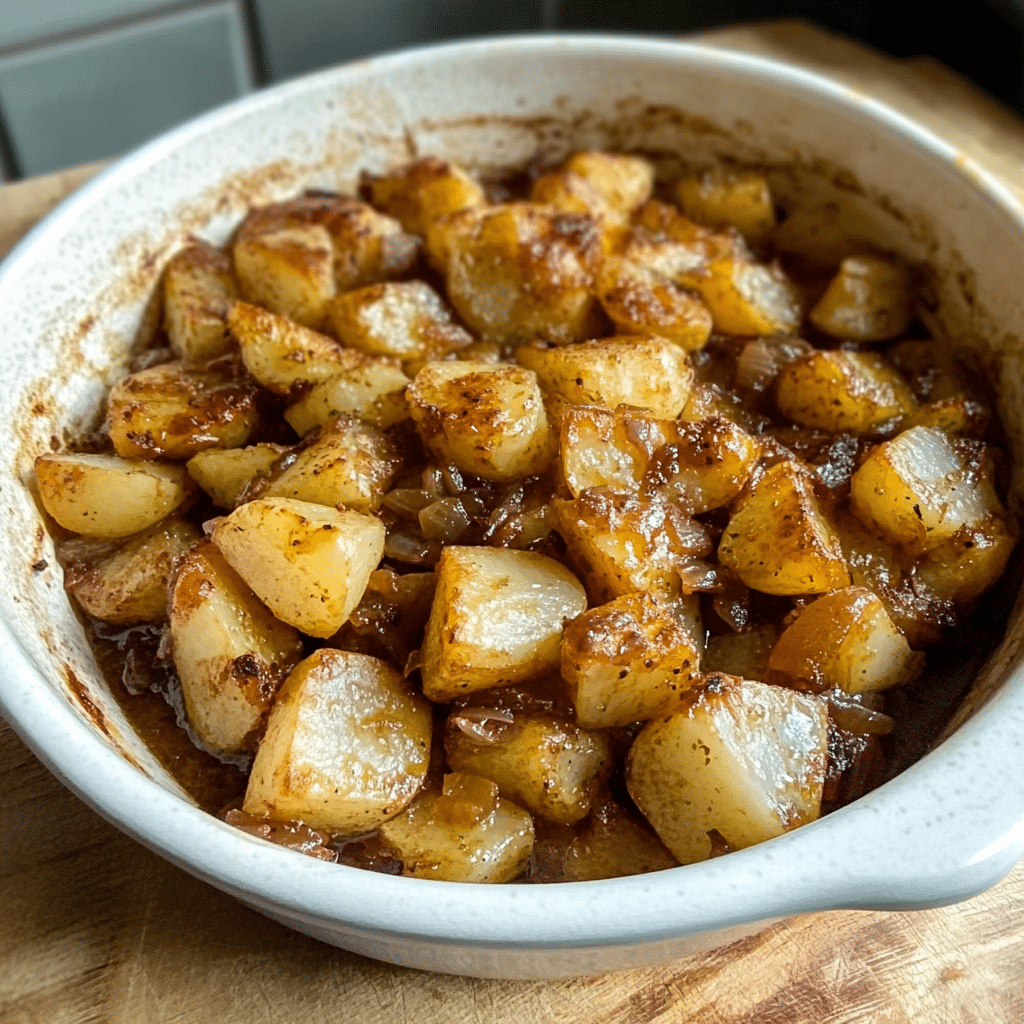 French Onion Potatoes