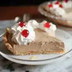 Root Beer Float No Bake Pie