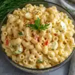 Deviled Egg Mac Salad