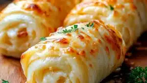 Crazy Dough Cheesy Garlic Butter Rollups