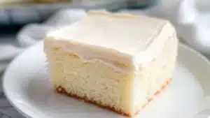 White Snack Cake