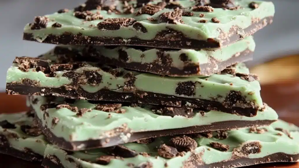 Mint Oreo Bark